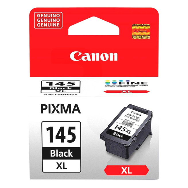 Cartridge Canon 145XL Negro