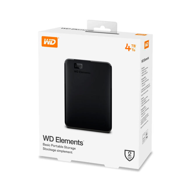 Disco externo Western Digital 4TB
