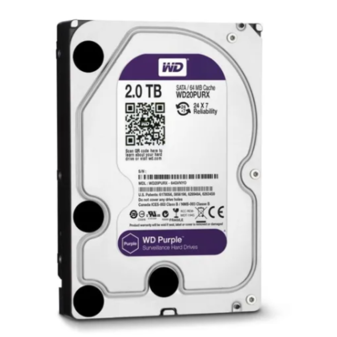 DISCO PC 2 TB WESTERN DIGITAL PURPURA