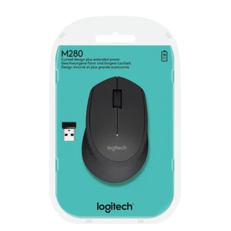 MOUSE WIRELESS M280 LOGITECH COLOR NEGRO