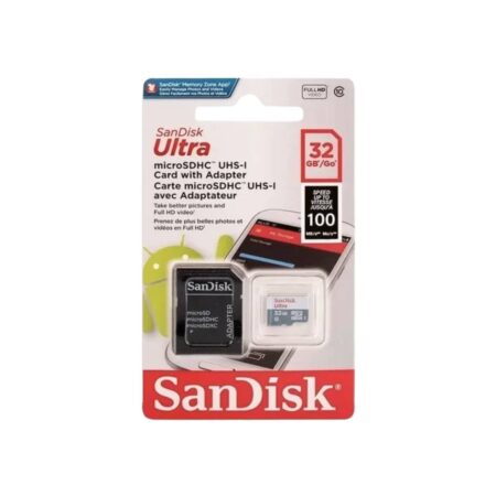 Memoria MicroSD 32GB 100MB/S Sandisk