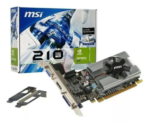 Tarjeta de video Nvidia MSI GeForce 200 Series 210 N210-MD1G/D3 1GB