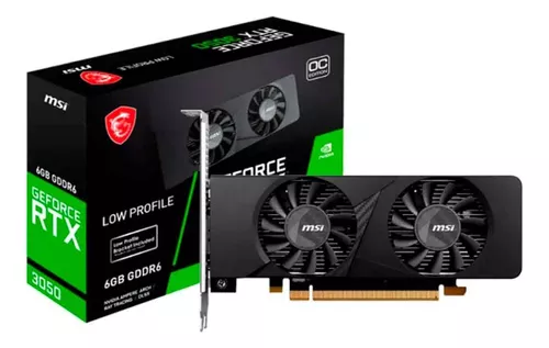 Tarjeta de vídeo Msi Geforce Rtx 3050 Oc 6gb Gddr6 96bits